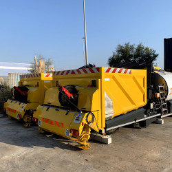 Livraison de deux enduiseurs ENDUIFLASH 3200 sans le porteur